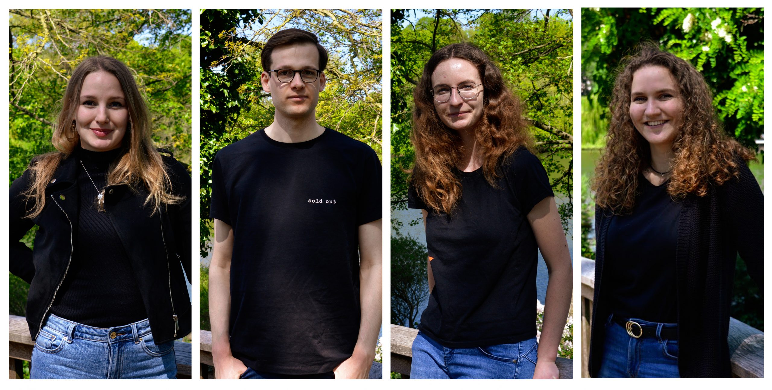 Tanja Timmler, Mirco Mührenberg, Caro Weißflog und Hannah Schütt